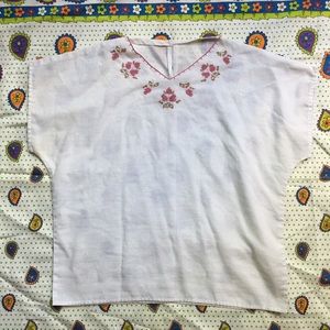 Vintage Hippie Embroidered Top